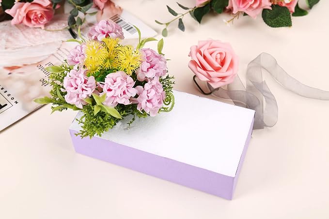 AMZQNART 4pcs 8x4x2in Craft Foam Blocks White