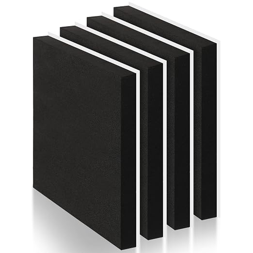 4 Pcs 1" Thick Foam Padding Sheet