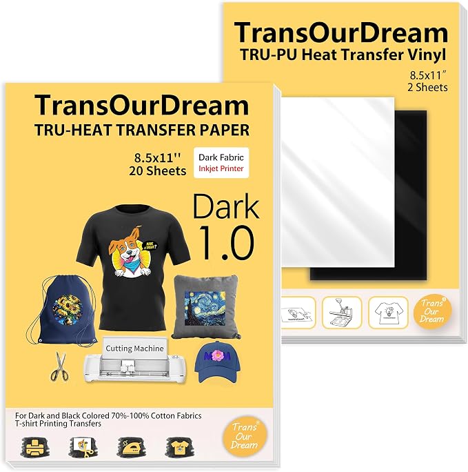 TransOurDream Tru-Iron on Heat Transfer Paper