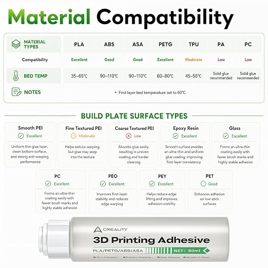 Creality 3D Printer Adhesive Glue
