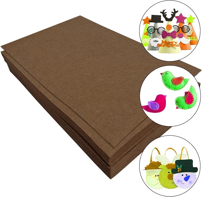 Jtnohx Stiff Felt Sheets, Craft Felt Square