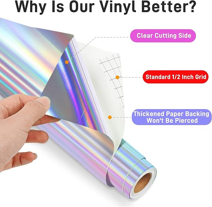 IModeur Holographic Permanent Vinyl