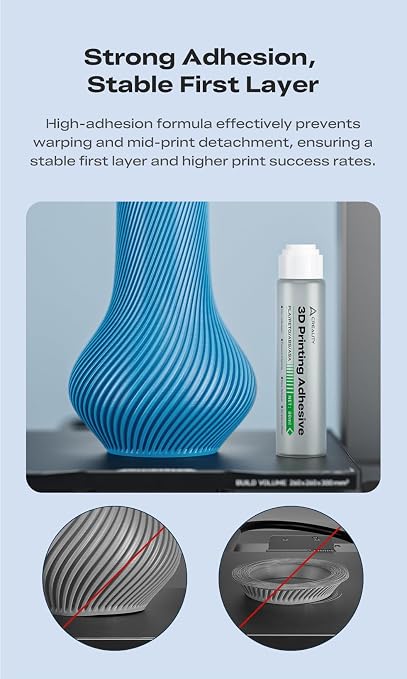 Creality 3D Printer Bed Adhesive 80ml, 3D Printer Glue