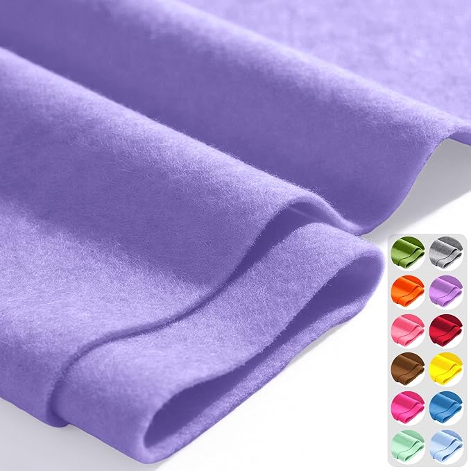 Lavender 36" X 36" Felt Fabric Sheet