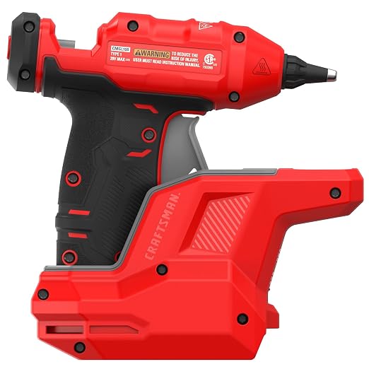CRAFTSMAN V20 Mini Cordless Hot Glue Gun and Sticks Set