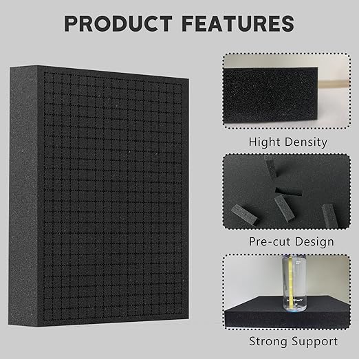 Pick and Pluck Foam Sheets, Tool Box, Storage Drawer