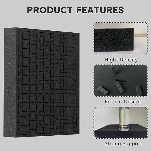 Pick and Pluck Foam Sheets, Tool Box, Storage Drawer