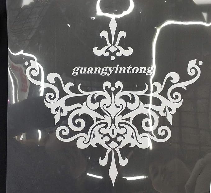 guangyintong Heat Transfer Vinyl White HTV Rolls, Matte Surface