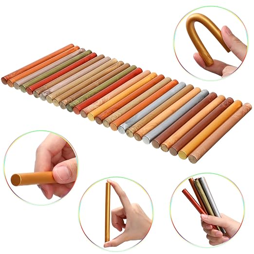 Nuanchu 26 Pieces Glue Gun Sealing Wax Sticks