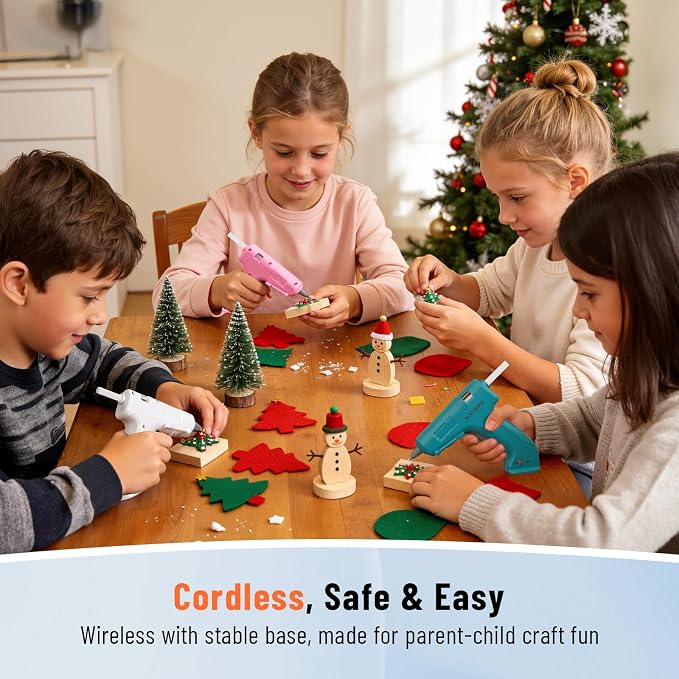 Katerk 3.7V Cordless Hot Glue Gun Kit