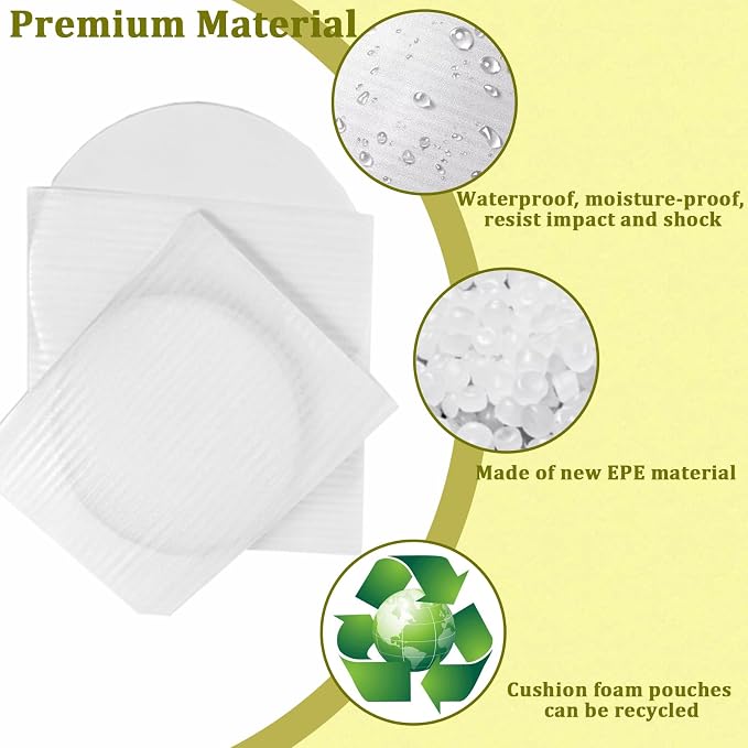 50PCS Large Foam Pouches 14x18 Inch, Foam Packing Pouches