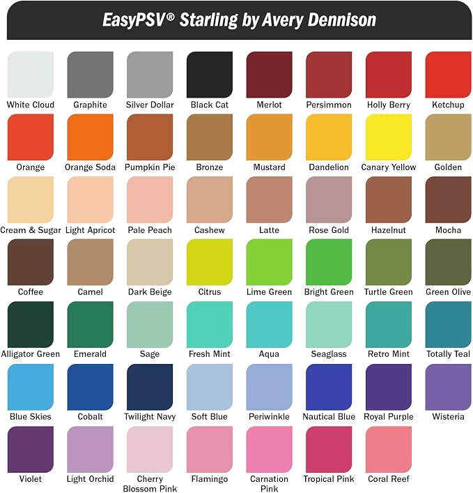 Siser EasyPSV Starling 12''x1yd