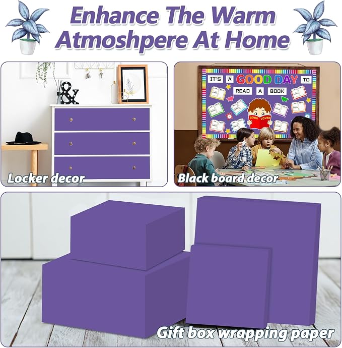 Ultra Purple Bulletin Board Paper Roll Purple Bulletin Board Background Paper
