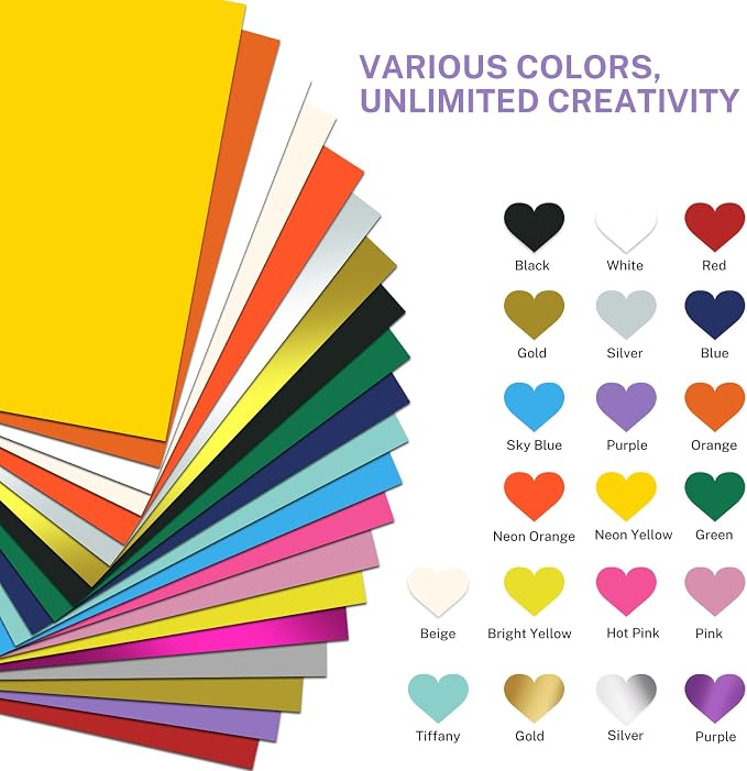 HAWERSI Smart Permanent Adhesive Vinyl 30 Sheets