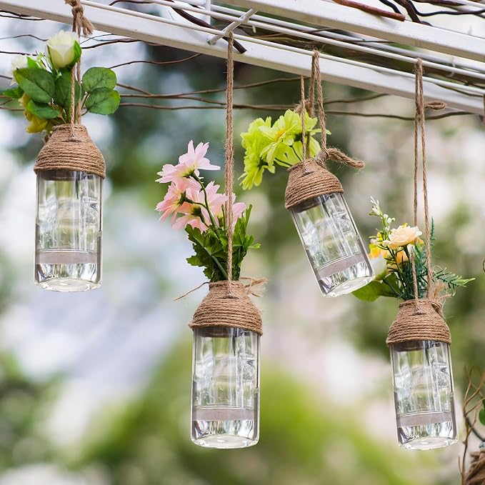 Geiserailie 45 Pcs Mini Glass Bottles