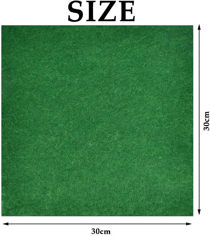 BUYGOO 60Pcs Stiff Felt Fabric Sheets, 12 x 12 inches Assorted Felt Sheets