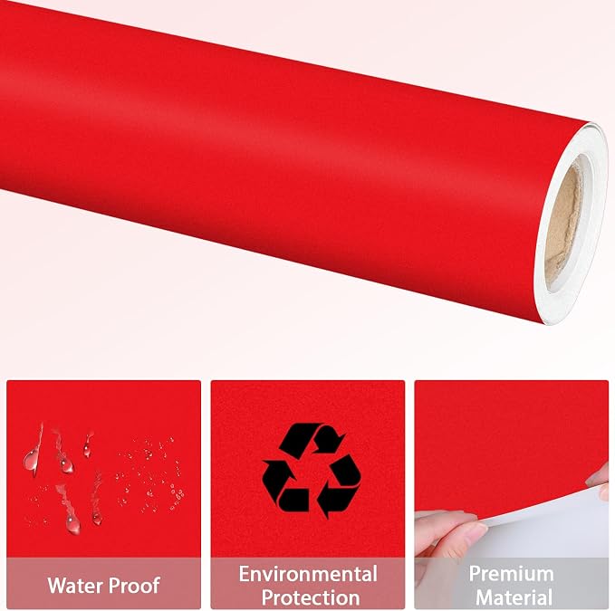 Qyeahkj 17.7in x 20ft Bulletin Board Paper Roll Bulletin Board Background Paper