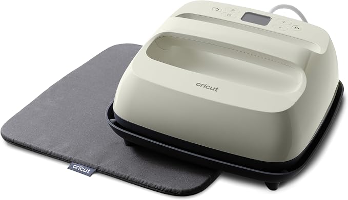 Cricut EasyPress® SE Taupe – 9 x 9 Heat Press + EasyPress Mat, 12 x 12 | 9 in x
