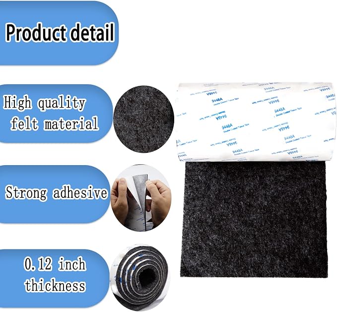 Cuttable Felt Furniture Pads