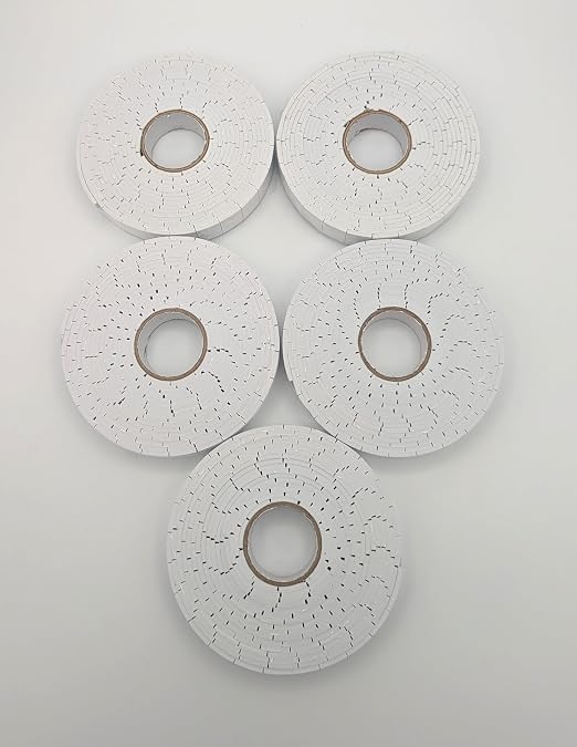 Jessi Crafter, Eva Foam pre Cut Tape Rolls, Double Side Adhesive