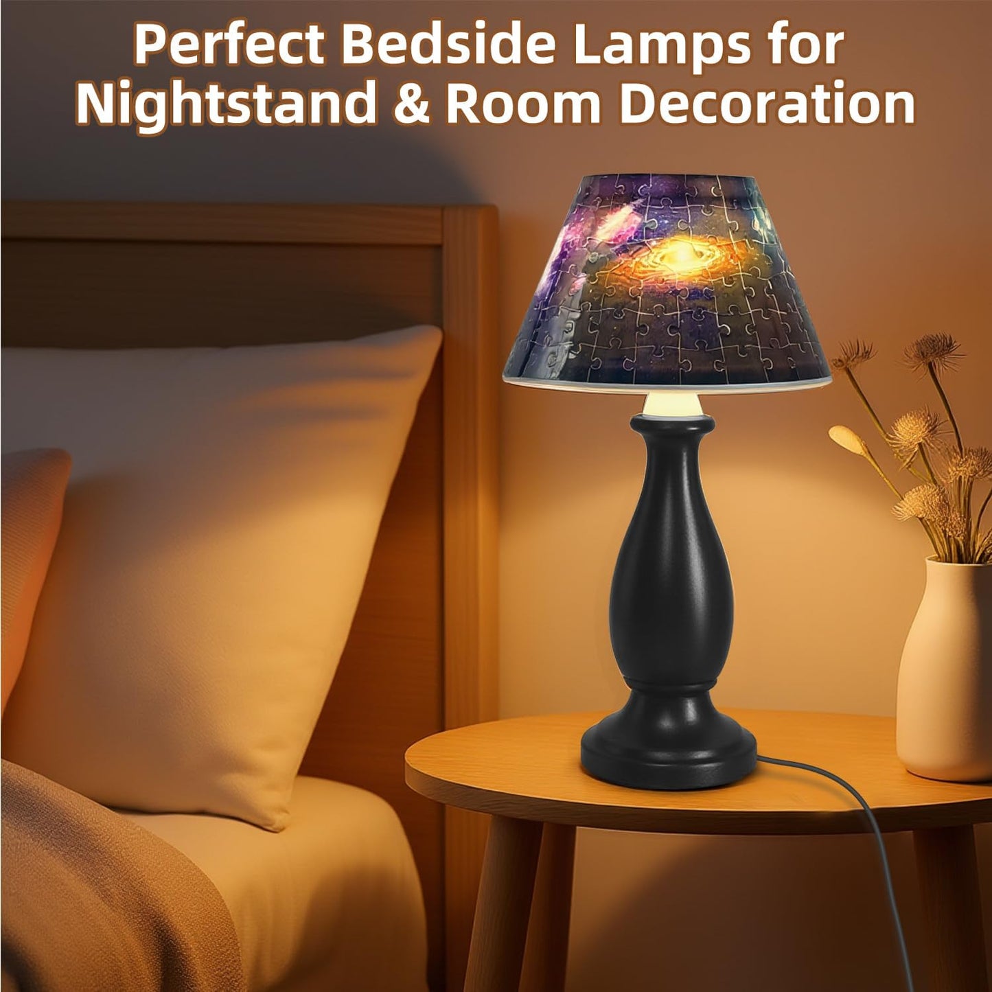 3d Puzzle Night Light, 124 PCS 3d Puzzle for Adults & Kids, 3D Jigsaw Puzzles with LED Light for Kids Room, 3D Puzzles for Kid Ages 8-13, Bedside Table Lamp, Gifts for Kid, Adult, Women, Teen