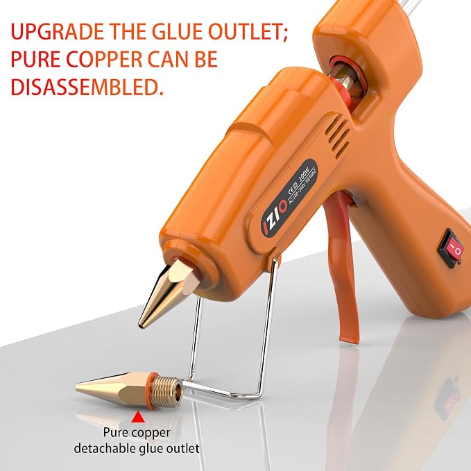 IZIO Hot glue gun and sticks set