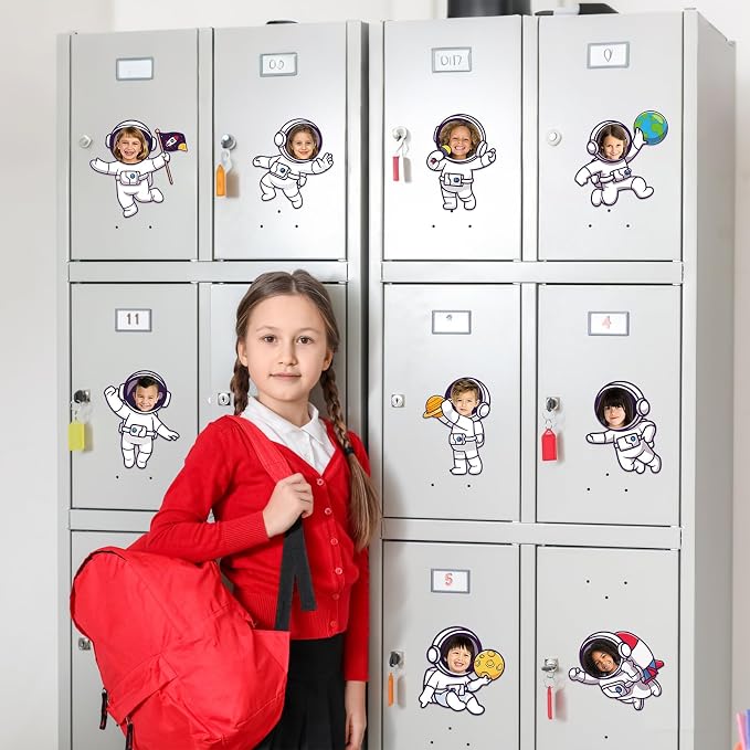 gisgfim 80Pcs Outer Space Cutouts Back to School Decorations Bulletin Board