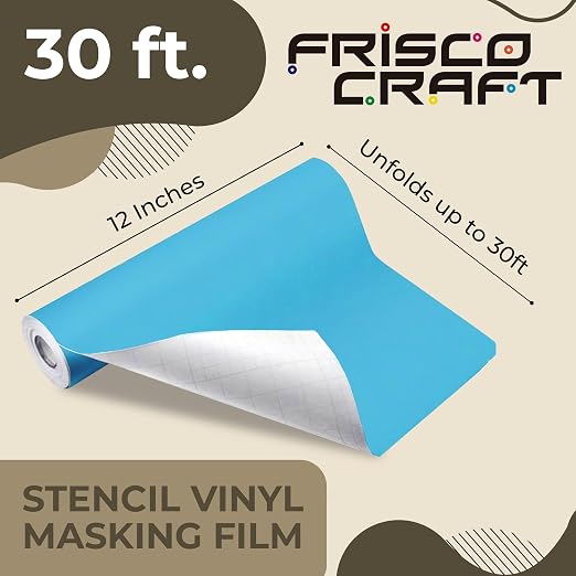 Frisco Craft Stencil Vinyl Masking Film