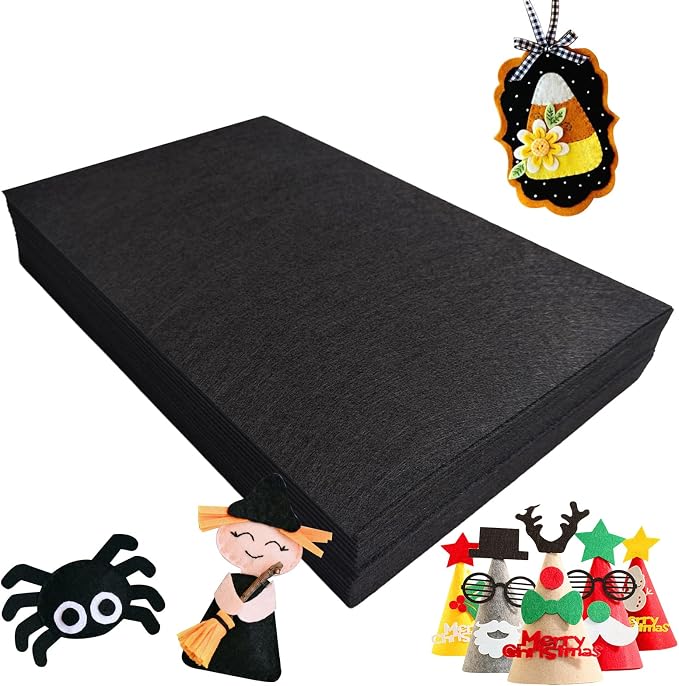 Jtnohx Stiff Felt Sheets, Craft Felt Square