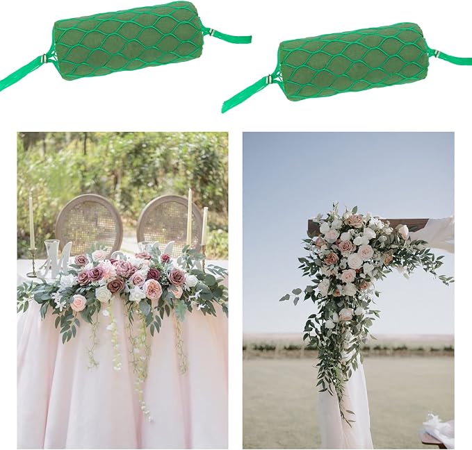 Prashent 9.2FT 14 Piece Floral Wet Foam Garland