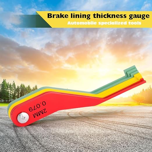 Metal Brake Pad Measure Tool