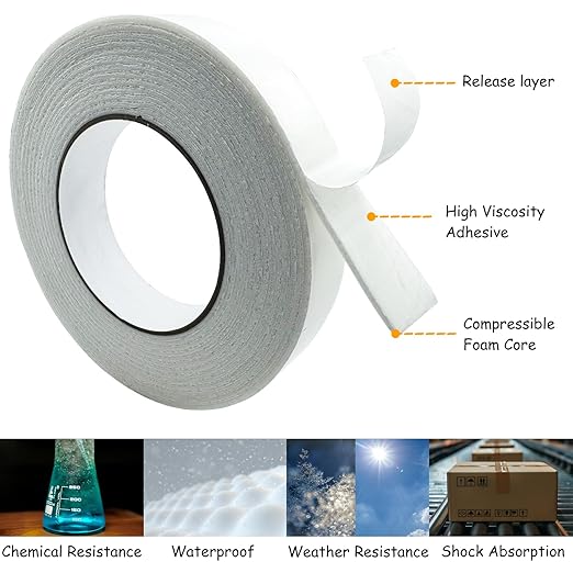 Double Sided Foam Tape, Mounting Tapes