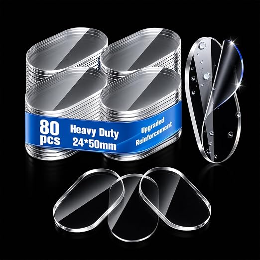 80 PCS Nano Double Sided Adhesive Pads, Waterproof No Damage Removable Heavy