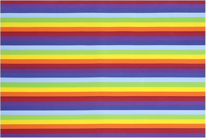 20 Pack: 12”; x 18”; Rainbow Foam Sheet by Creatology™