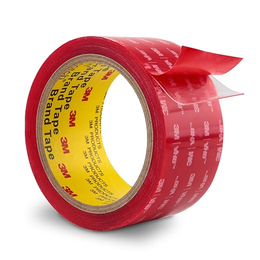 3M Double Sided Tape 2" x15.4Ft Clear 4905 Heavy Duty | Mounting Adhesive