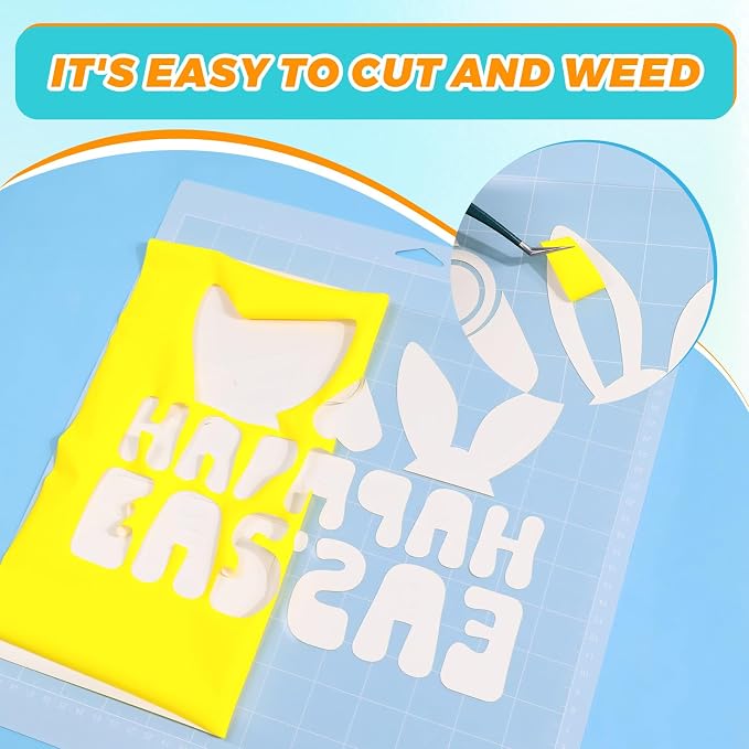 Puff Heat Transfer Vinyl, 12in X 5ft Iron on