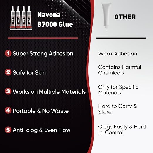 15 PCS 15ml B7000 Glue Clear