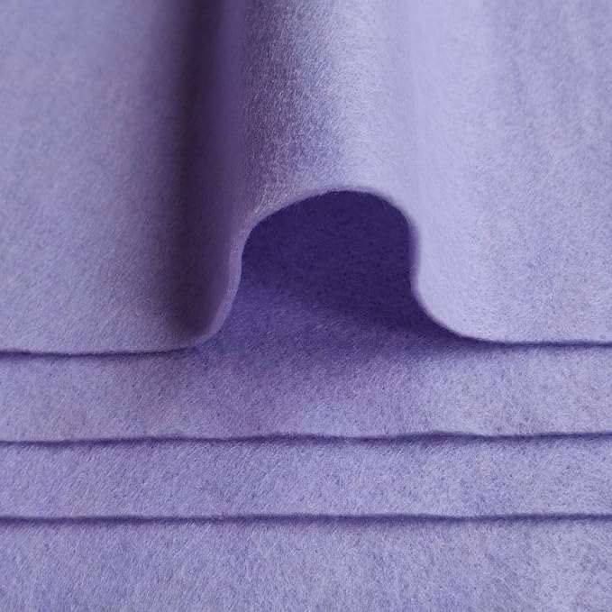Jtnohx Color Felt, Soft Felt Sheets, 1.4mm Thick 8"x12" Handicraft Felt Fabrics