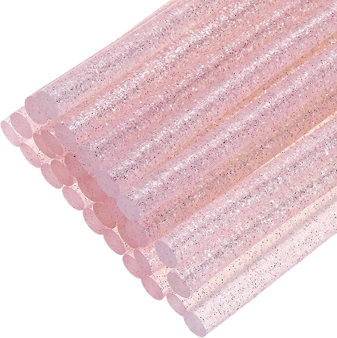 uxcell 30pcs 7mm x 100mm Mini Hot Glue Sticks