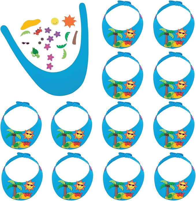 Fun Express Tropical Foam Visor Craft Kit
