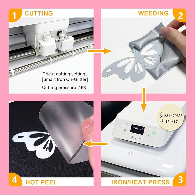 Reflective Heat Transfer Vinyl 12" x 8 ft HTV
