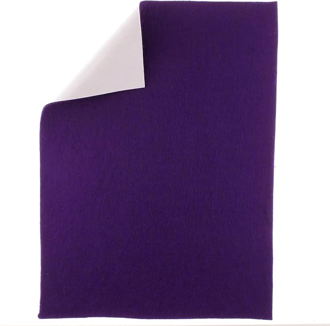 HBC Merino Wool Blend Felt Crafting Sheets Adhesive Backed