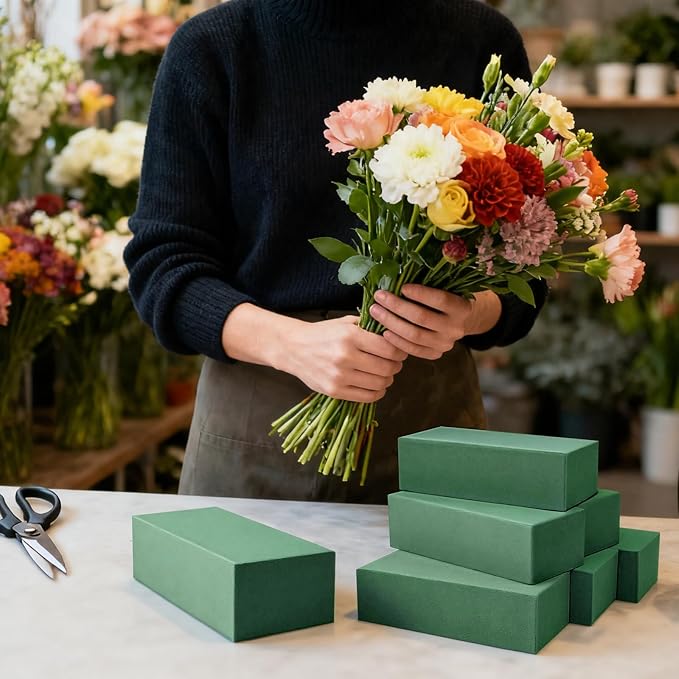 Prashent 72 Pcs Floral Foam Blocks, DIY Craft Supplies