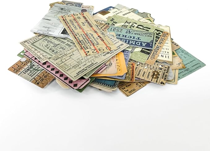 PRSTINCOL 100Pcs Vintage Sticker Pack