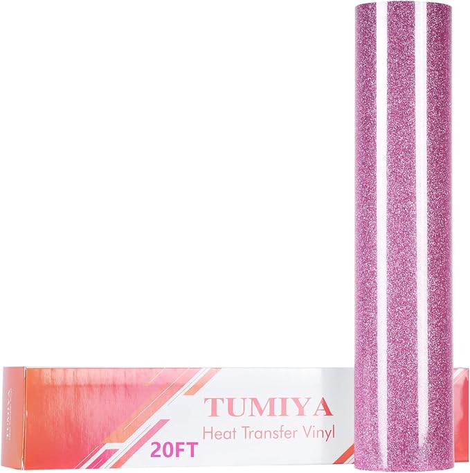 TUMIYA Glitter Purple HTV Vinyl