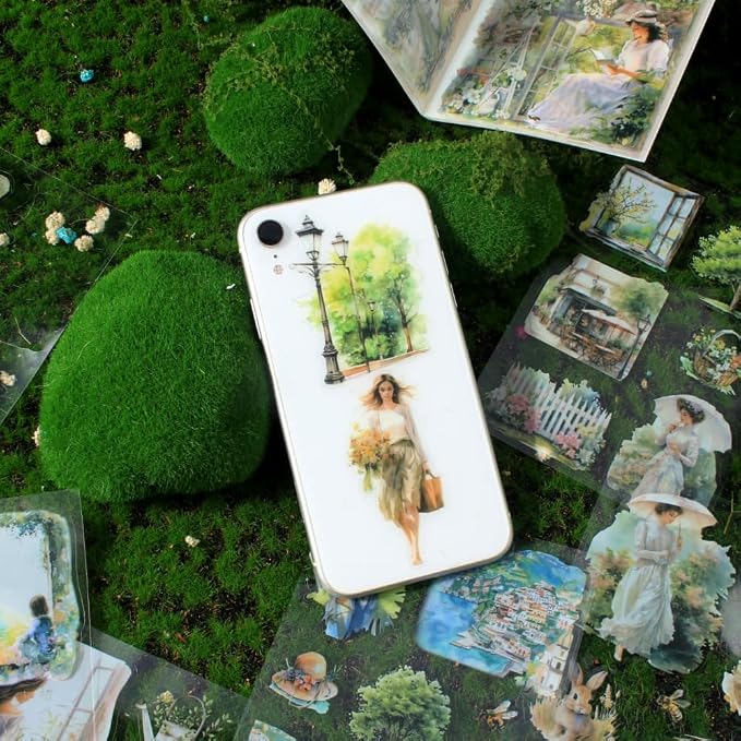 Spring Landscape Pre-Cut Journal Sticker Book