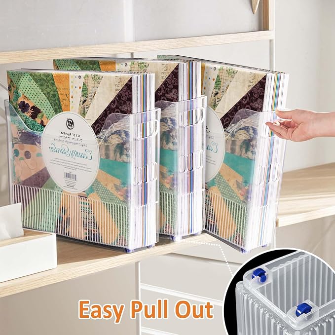 12x12 Paper Storage Organizer, Scrapbook Paper Storage Organizer, Scrapbook
