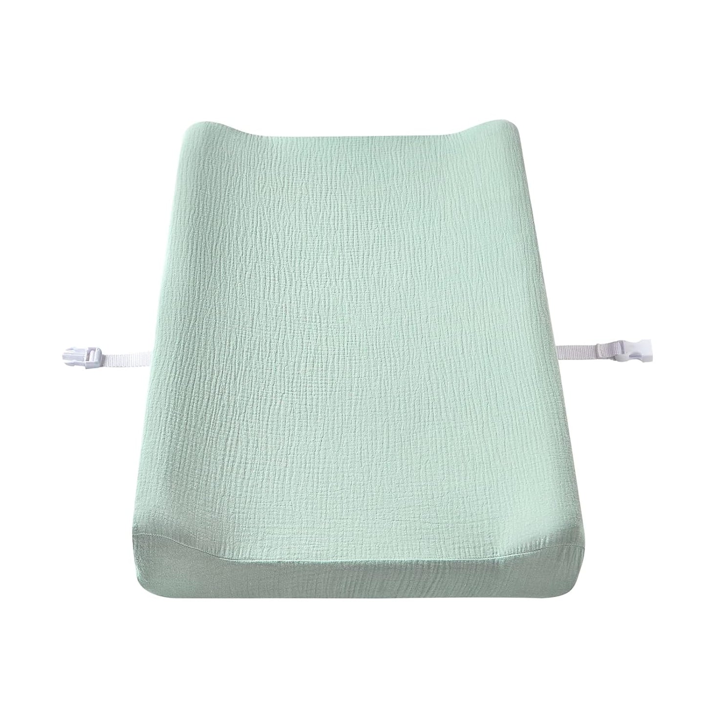 Muslin Changing Pad Cover,Ultra Soft Breathable Diaper Changing Table Cover for Baby Boys Girls,Neutral Fitted Changing Pad Sheets