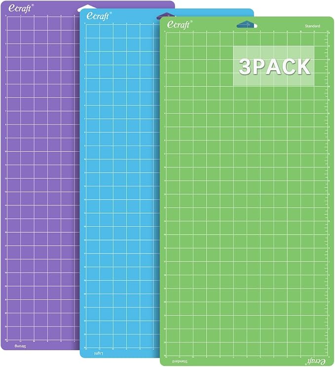 Ecraft 12x24 Cutting Mat 3-Pack Compatible