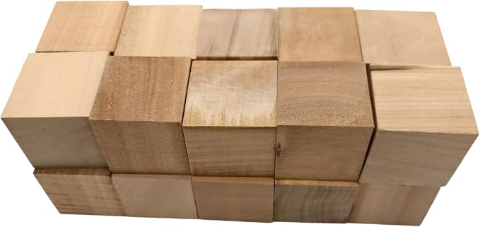 20PCS Basswood Carving Blocks, Whittling Wood Carving Kit, Unfinished Wooden
